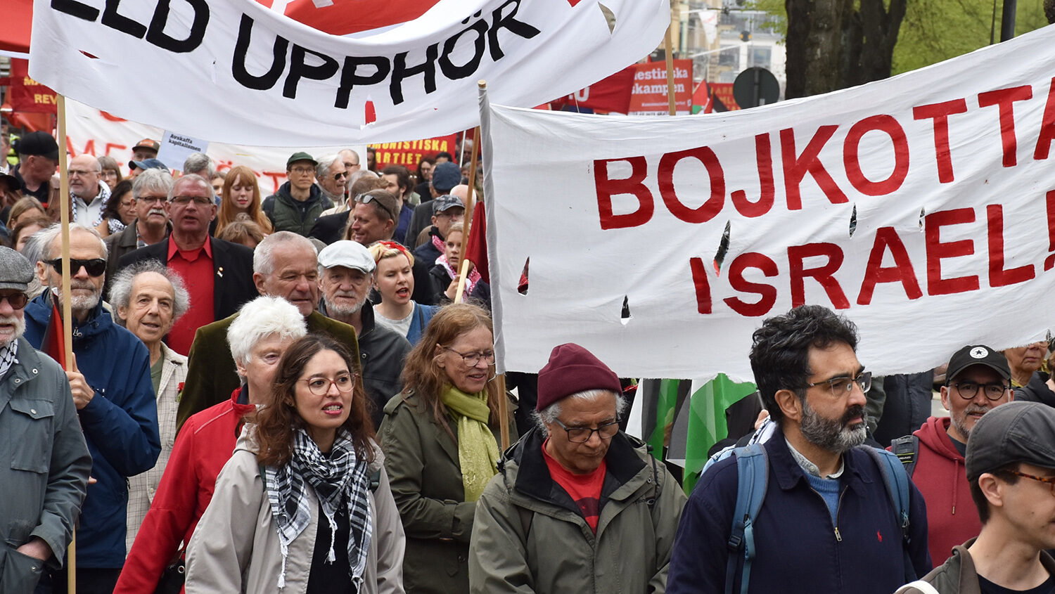 Första maj i solidaritetens tecken – Proletären